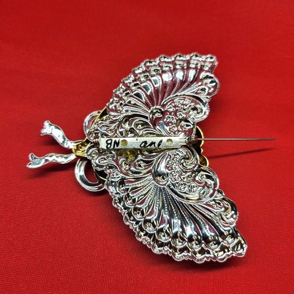 Jane Angel Pin Brooch Signed - Picture 4 of 12